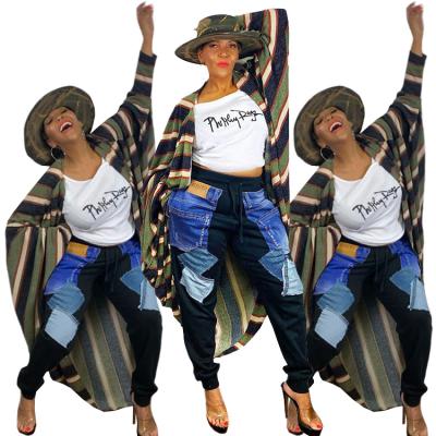 China hot sale Anti-wrinkle Europe and the USA Fashion Women's Skinny High-waist Street Casual Hippie Pants for sale