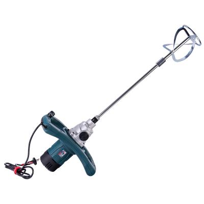 China Plaster Cement Paint Mixer Ronix 2410 Electric Mixer 2speed 1300W Dual Speed Variable Paddle Handheld Automatic Electric Putty Plaster Cement Paint Mixer for sale