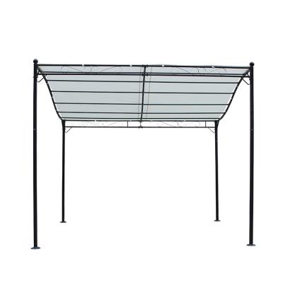 China Quality Products Polyester Outdoor Sun Shade Barbecue Simple Garden Gazebo for sale