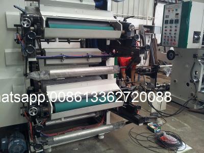 Chine 2 largeur flexographique de l'imprimante 600mm d'impression typographique de Flexo de machine d'impression de couleur à vendre
