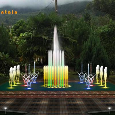 China Music square ground water fountain for sale