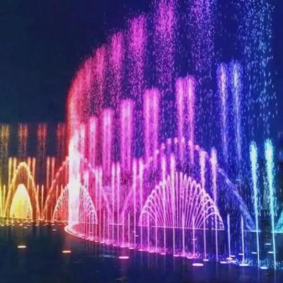 Chine Fontaines de lac à lumière LED multicolores en acier inoxydable à vendre