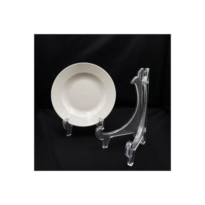 China Wholesale Price 8 Inch Collapsible Exhibition Product Display Clearly Think Plastic Turntable Stand for sale