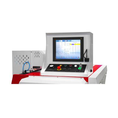 China Construction works Cost Effective Automatic V Grooving Machine Kcv1250x4000 For SS, MS, Metal for sale