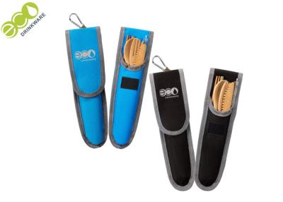 China Personalized Reusable Bamboo Cutlery Set / Bamboo Kitchen Utensils for sale