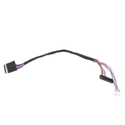 China Custom High Speed Universal 30 Pin Lvds Cable Led Tv Tv Lvds Cable Lvds Show Pure Copper Wire for sale