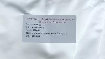 China Reactivo de detección de PCR en tiempo real de LyoDt® para Cronobacter en polvo liofilizado en venta