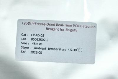 China LyoDt® lyophilized power Real-Time PCR Detection Reagent for Shigella for sale