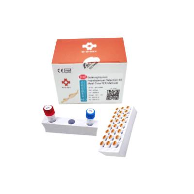 China Enterocytozoon Hepatopenaei Aquaculture Test Kit EHP Taqman QPCR Kit Quarantine for sale