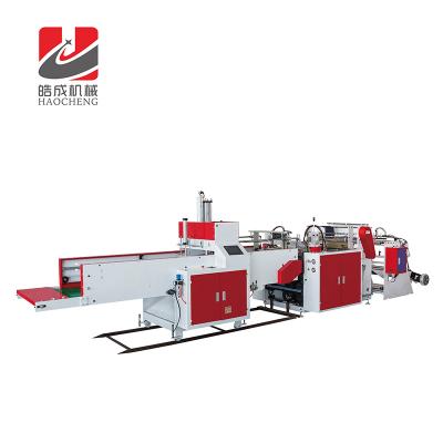 China T-Shirt Bags Fully Automatic High Speed Heat-Cutting T-Shirt Bag-Making Bag-Making Machine for sale