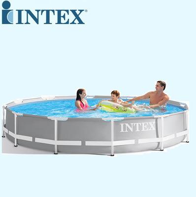 China Outdoor/Entertainment/Home Toys INTEX26712 Factory Direct PVC Pools Swimming Outdoor Intex Around Inflatable Pool for sale