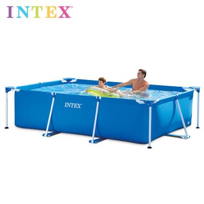 China Home Toys INTEX28272 Supply Intex Rectangular Outdoor/Entertainment/Pipe Rack Pools Pool Ground Outdoor Adult Family for sale