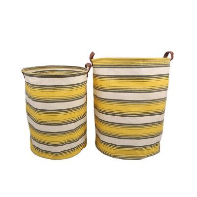 China New Single Available 100% Natural Organic Cotton Storage Basket Perfect for Toy Storage, Nursery Storage and Laundry Hamper for sale