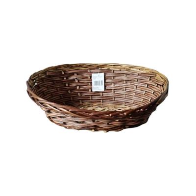China Low Moq Eco - Friendly Rattan Fruit Bread Wicker Food Basket Woven Basket for sale