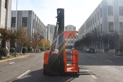 Cina Lithium Battery 25.6V500AH Capatity Weight 1000 KG Electric Order Picking Cart Lifting Height 8000 mm Curtis Drive System in vendita