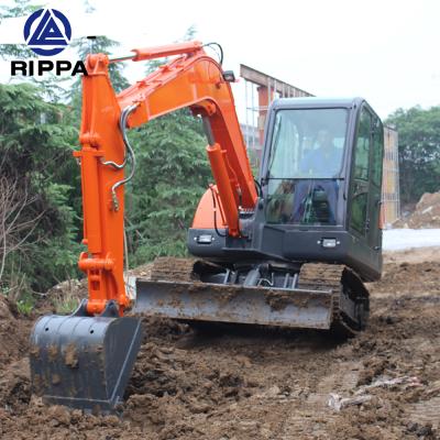 Cina Rippa Free Shipping Hydraulic Excavators Machine Small Mini Crawler Digger Mini Excavator in vendita