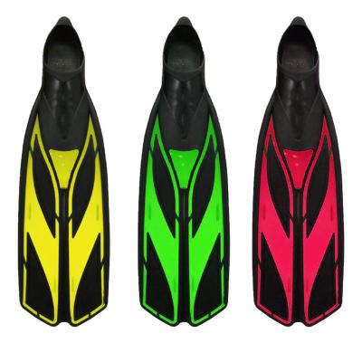 China Good quality waterproof free shipping hot selling 5 sizes freediving scuba swimming adult diving fins for sale