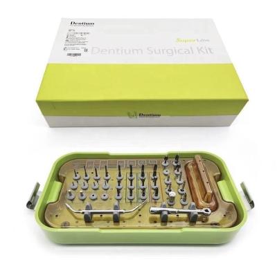China Metal Dental Pure Titanium Implant UXIF Dental Implant Surgical Instrument Kit for sale