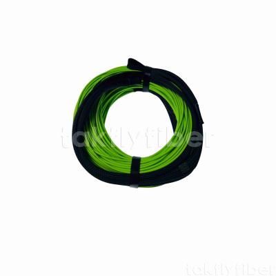 China 24 Fibras Om5 Mpo Cable de tronco de baja pérdida Hembra a Hembra en tipo B Polaridad con ojo tirante en venta