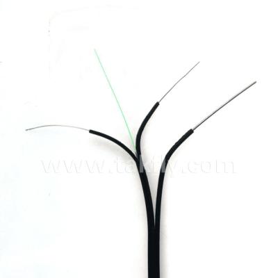 China El CPR Anatel certificó 2.0X5.2m m 1 a 4 cable de descenso óptico de la ayuda del uno mismo de los corazones FTTH en venta