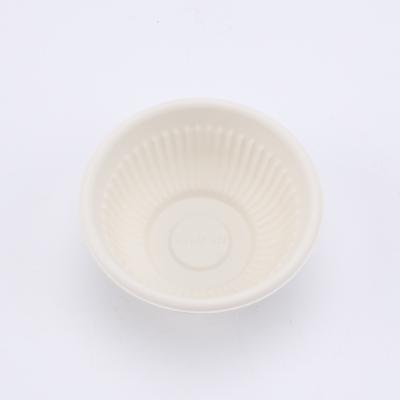 China 250ml Disposable Biodegradable Cornstarch Bowl for sale