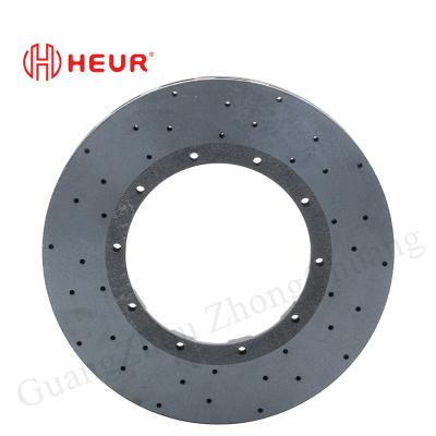 China Custom Carbon Ceramic Brake Discs For Porsche 992 GT3RS Upgrade 380x32mm Rear Set for sale