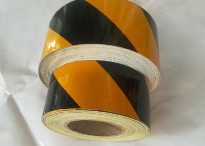 China Self Adhesive Warning Reflective Tape Roll For Traffic Safety for sale
