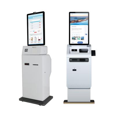 China Hotel smart parking zelfbediening interactieve kiosk voor contante betaling Te koop