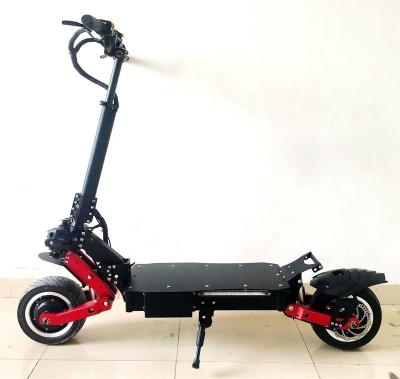 China Unisex 3600W 60V Electric Dual Scooter with 20Ah Lithium Battery and 11' Cross Tires for sale