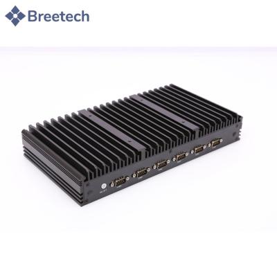 China Dual Alloy I7-7500U Dual Core Display 1xHD-MI 1xVGA Computer Aluminum i7 Industrial PC for sale