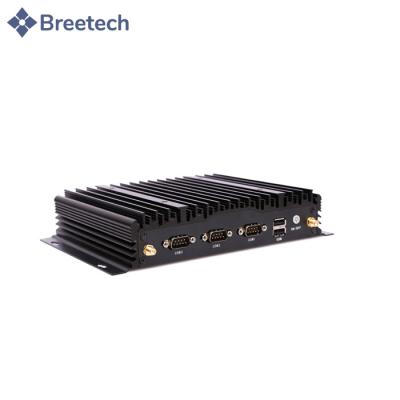 China J1900 6USB 3COM Fanless Industrial Computer 195*158*42.8mm for sale