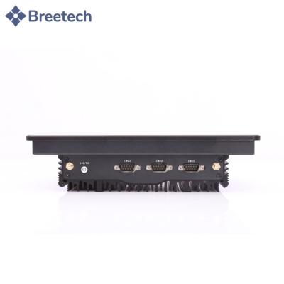 China ip65 waterproof fanless industrial grade touch screen panel embedded pc with win7 win8 win10 and linux 10.1inch system for sale
