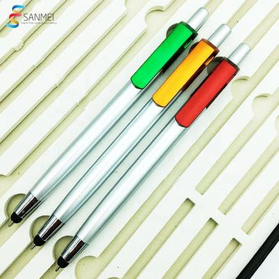 China Pen Simple Promotional Touch Screen Logo Pen Custom Ballpoint Pen for sale