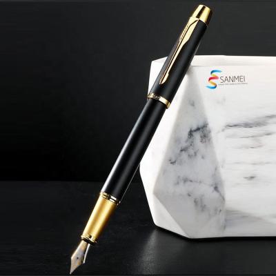 China Custom Classic Luxury Gift Metal Fountain Pen With Logo for sale