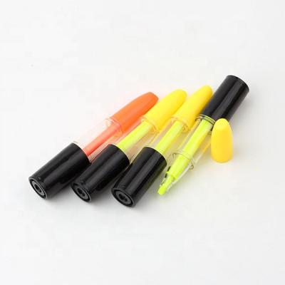 China office & School Markers Mini Transparent Non-toxic Fancy Women Lipstick Highlighter Bar Pen With Free Samples for sale