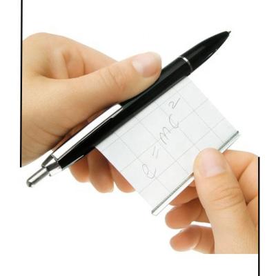 China Promotional Pen High Standard Click Calendar Promotional Pen With Metal Clip for sale