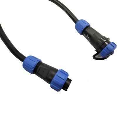 China Industrial Waterproof Electrical Cable Connector Series Waterproof IP68 TS/SP Connector Easy Installation Customized for sale