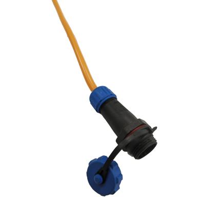 China Easy Installation IP68 Connector Waterproof Heavy Duty Aviation Plastic TS21 Outdoor Male/Female Connector With Cable Quick Connector for sale
