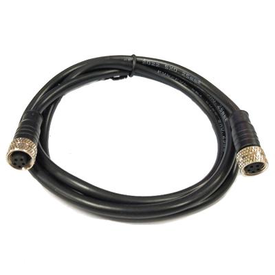 China Industrial Automation Factory Direct Sales Straight Male&Female Head Field Assembly M8 3-Pin A Coding Industrial Sensor Connector Cable Cord for sale