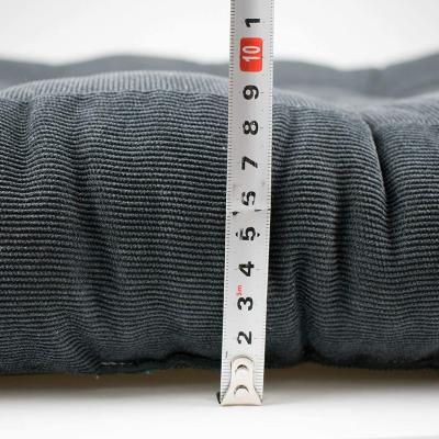 China Anti-Static Outdoor Cotton Deep Bench Cushion Seat Custom Floor Cushion Pad for sale