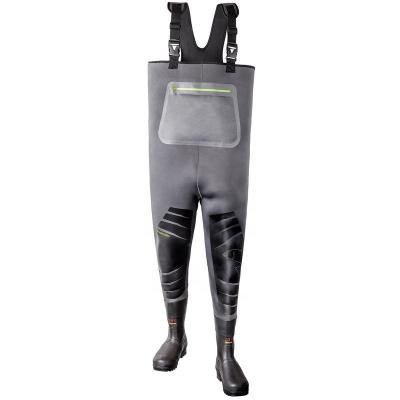China SHAZHIRUI 5MM Neoprene Waterproof/Insulated High Quality Waders Waders With 200G Thinsulate Rubber Boots For Fishing for sale