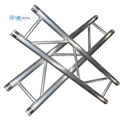 Cina Fabbricazione personalizzata di tralicci per tetto in alluminio per banner Flat Truss Main Tube 50*2mm/50*3mm in vendita