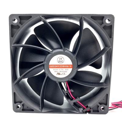China Taiwan Plastic High Speed 120mm DC 24V Industrial Fan for sale