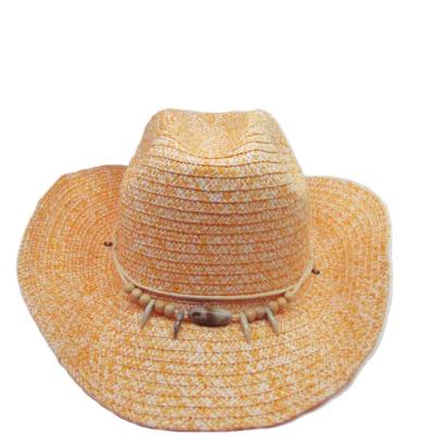 China Cheap Dobby Fashion Straw Cowboy Men Hats Character Cowboy Hat for sale