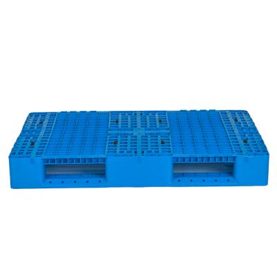 China Cheap Plastic Pallet High Load Capacity Recycled Plastic Pallet Heavy Duty Lightweight Double Face for sale
