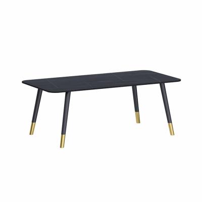 China Custom high quality modern simple rectangle coffee table set dining room style room coffee table for sale
