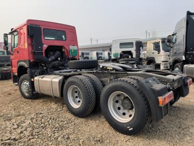 China Sinotruk HOWO Camión tractor de segunda mano 10 ruedas remolque 6X4 cabeza camión remolque 50 /90 opcional en venta