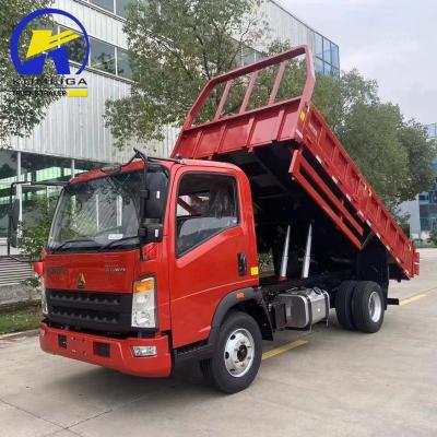 China 4x2 Sinotruk HOWO Mini Dump Truck de 6 ruedas con dimensiones de cubo de 20cbm en venta