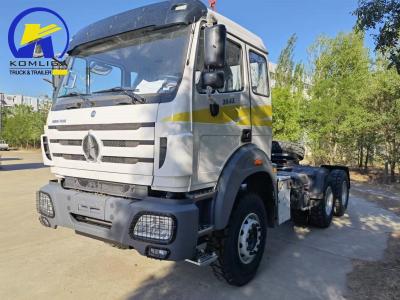 Китай Алюминиевая сплав топливный танкер 400L Северный Бенц 6X4 прицепная головка тракторный грузовик для проектирования продается