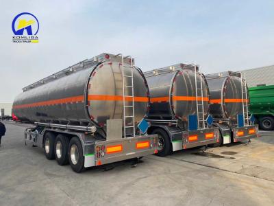 中国 3軸 4軸 4200 45000 リッター アルミ燃料タンカー 底弁付き半トレーラー 販売のため